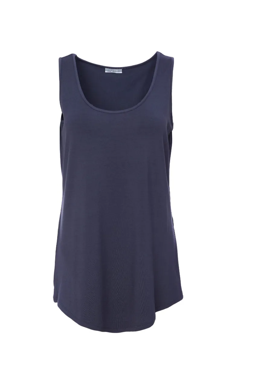 105 Navy Cami Top - Naya