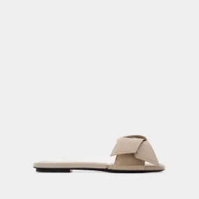 ACNE STUDIOS Tan Musubi Sandals for Women | SS24 Collection