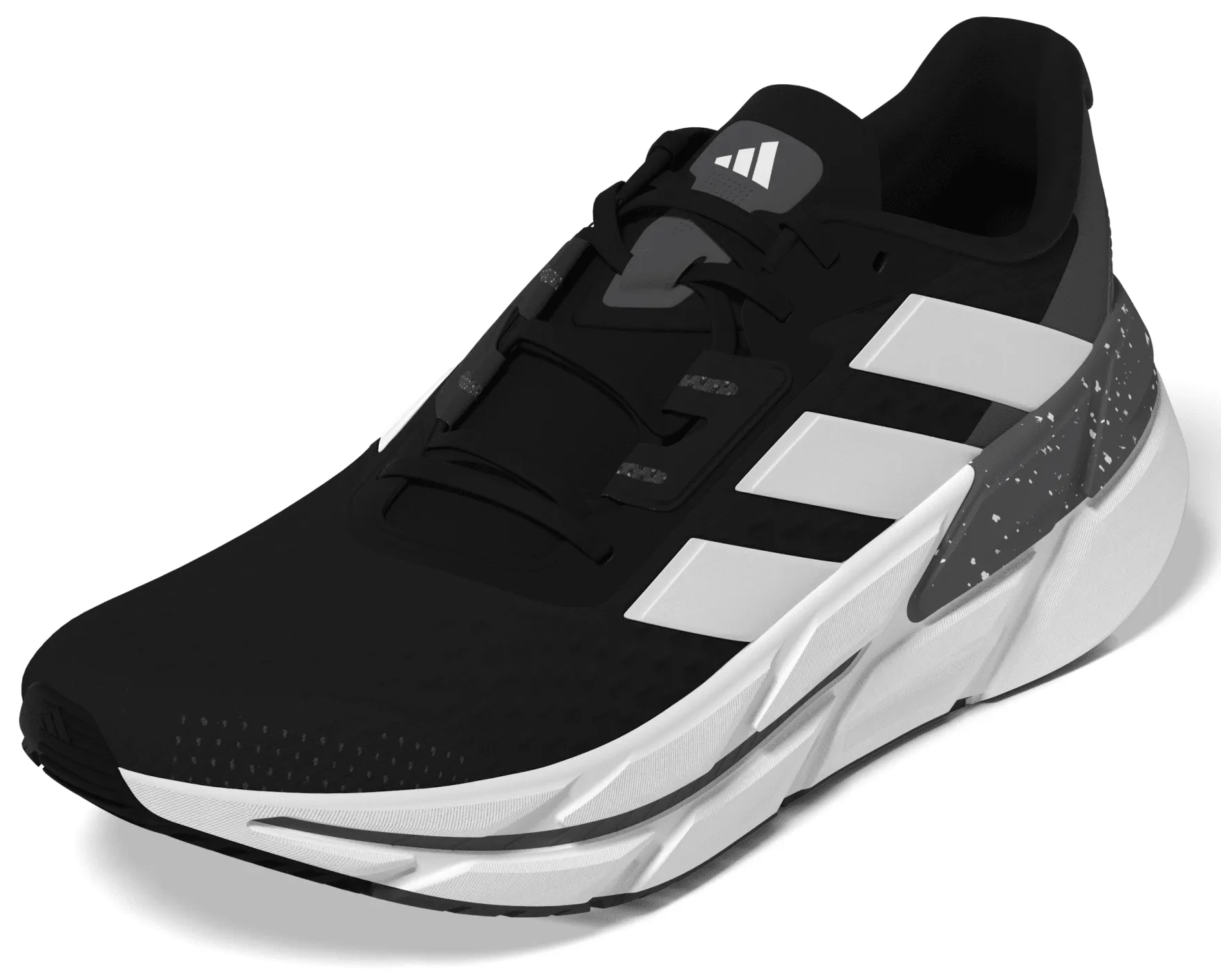 Adidas Men's Adistar CS 2 Repetitor+ Running Shoes Core Black/Cloud White/Carbon | Buy Adidas Men's Adistar CS 2 Repet