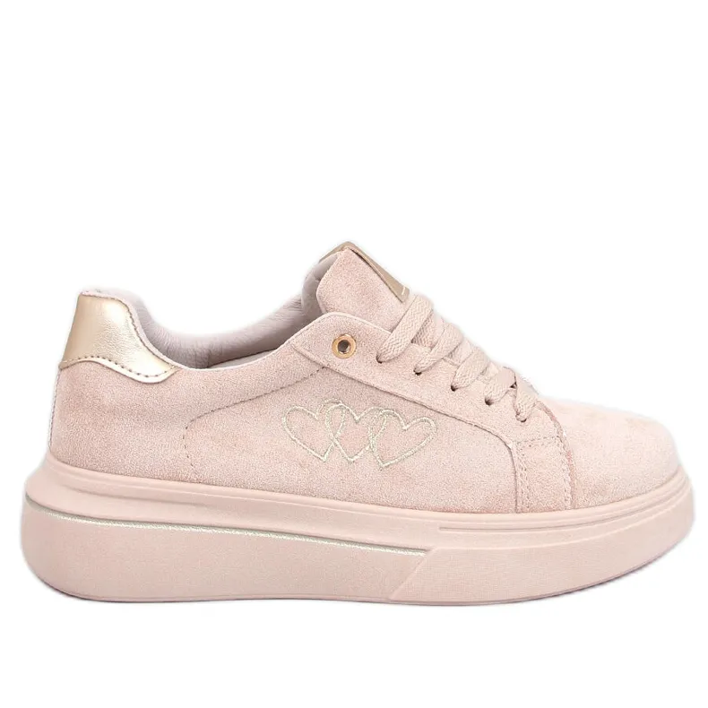 Akins Khaki Pastel Women's Sneakers beige