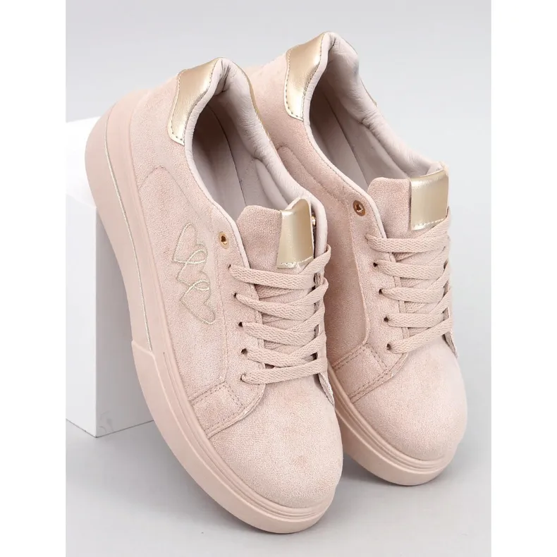 Akins Khaki Pastel Women's Sneakers beige