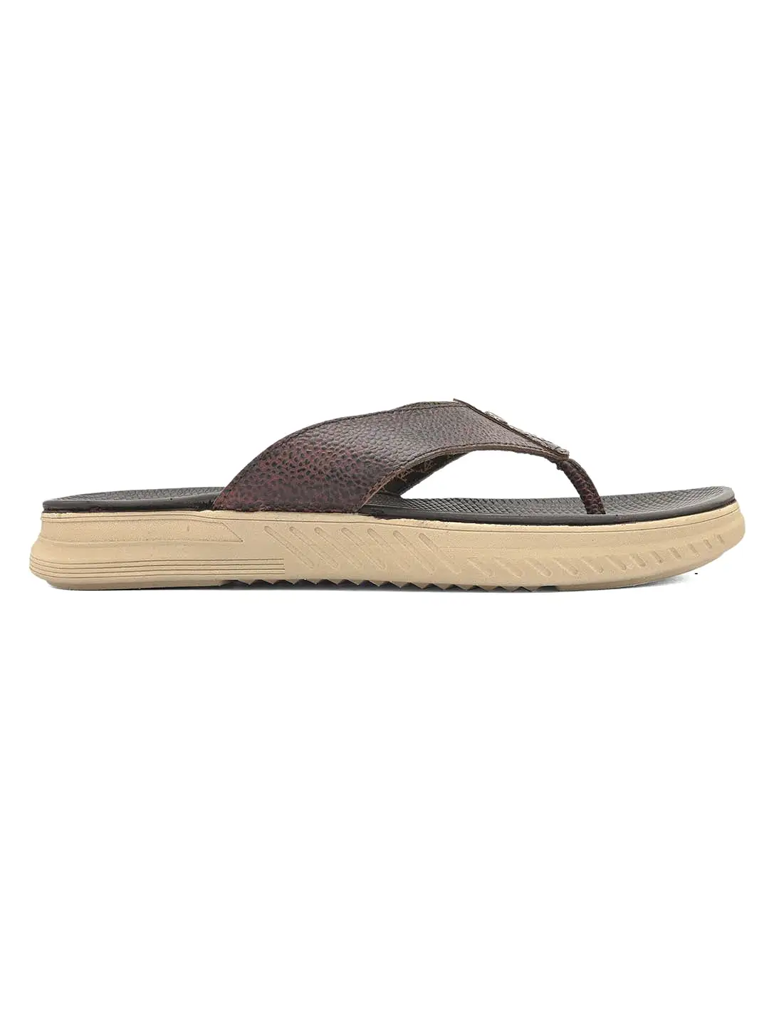 Alberto Torresi African Leather Thongs For Men With Extra Padded Flexible Footbeds Daily wear