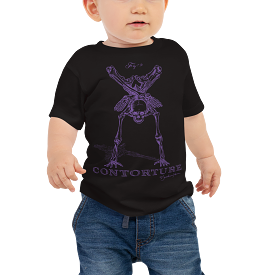 Baby Jersey Short Sleeve T: BlackSabbathPurple