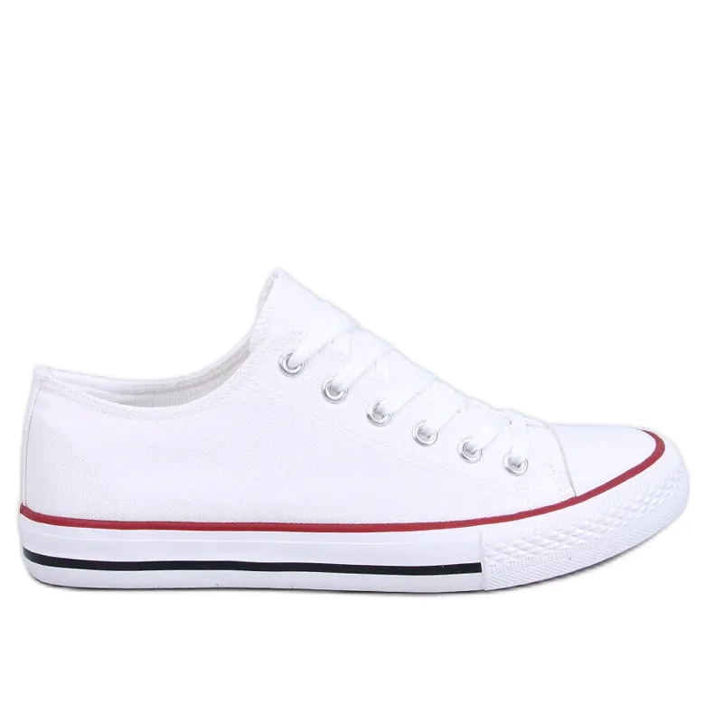 Basic White women's classic sneakers