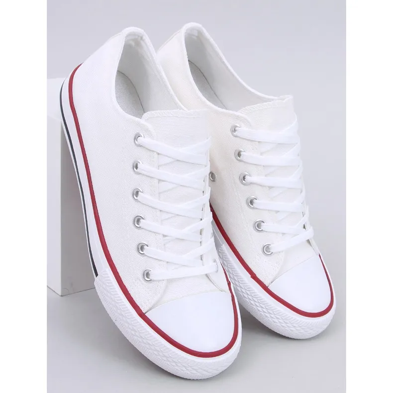 Basic White women's classic sneakers