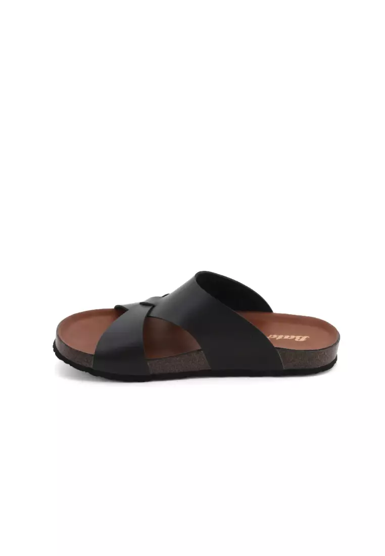 [Best Seller] BATA Men Black Sandals - 8616008