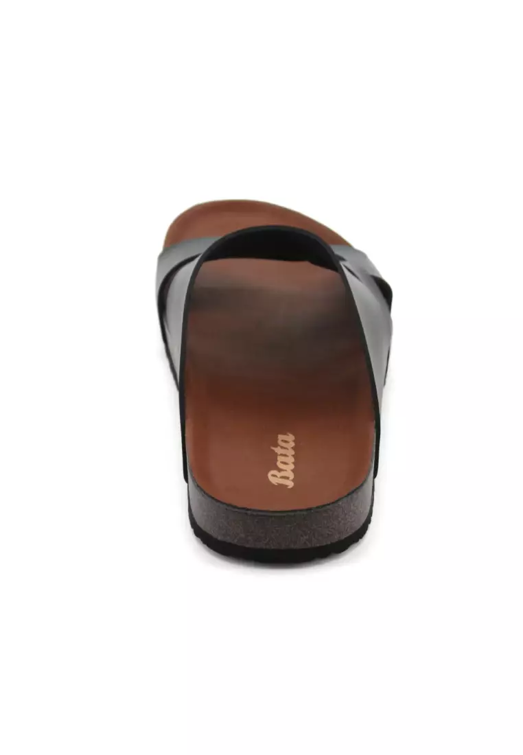 [Best Seller] BATA Men Black Sandals - 8616008