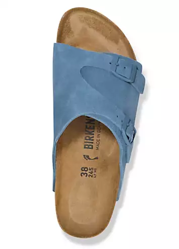 Birkenstock Women’s Elemental Blue Zurich Sandals | Grattan