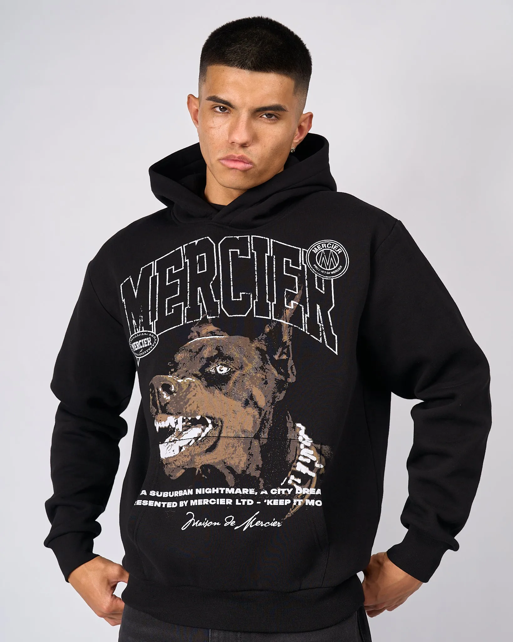 Black Defender Hoodie