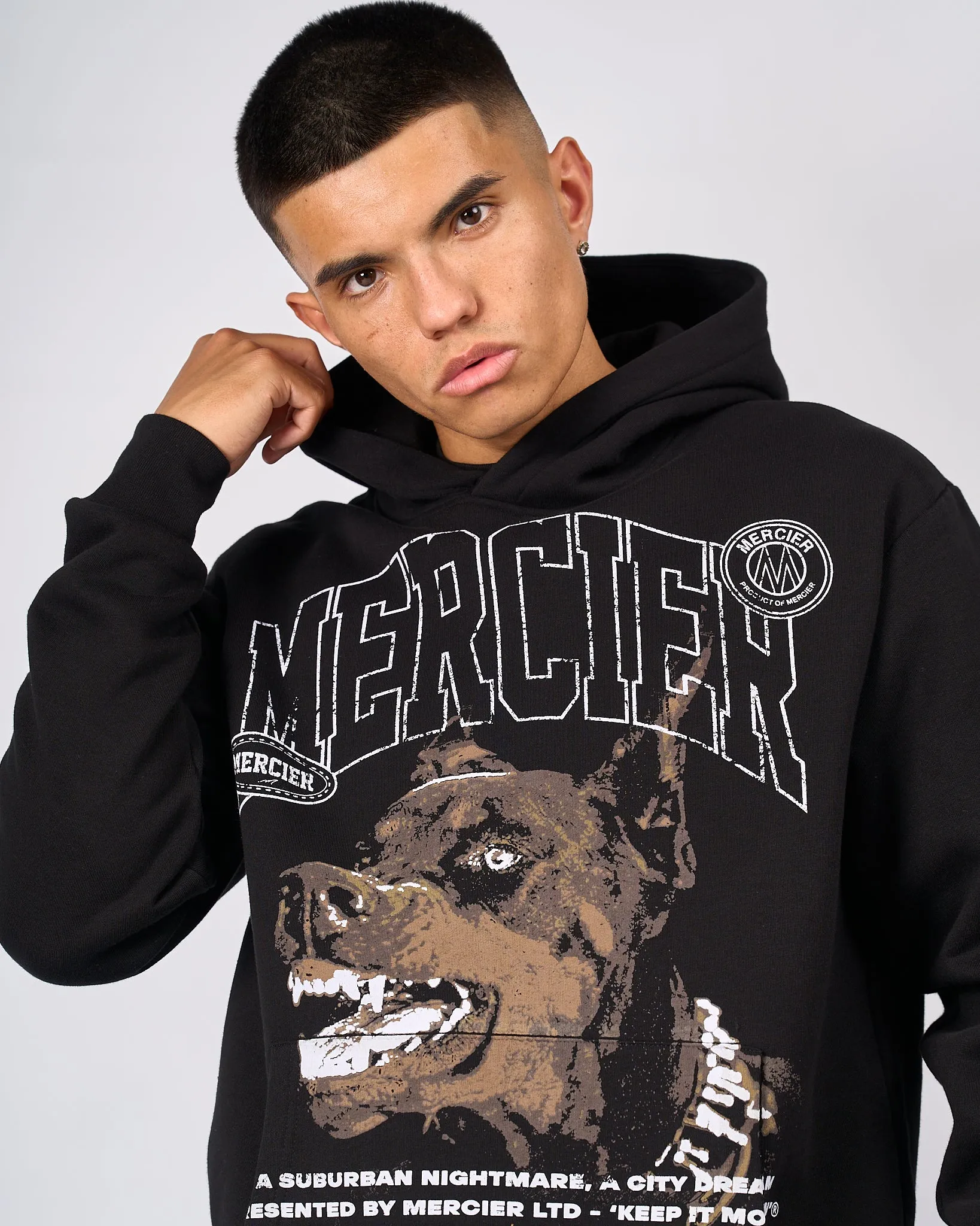 Black Defender Hoodie