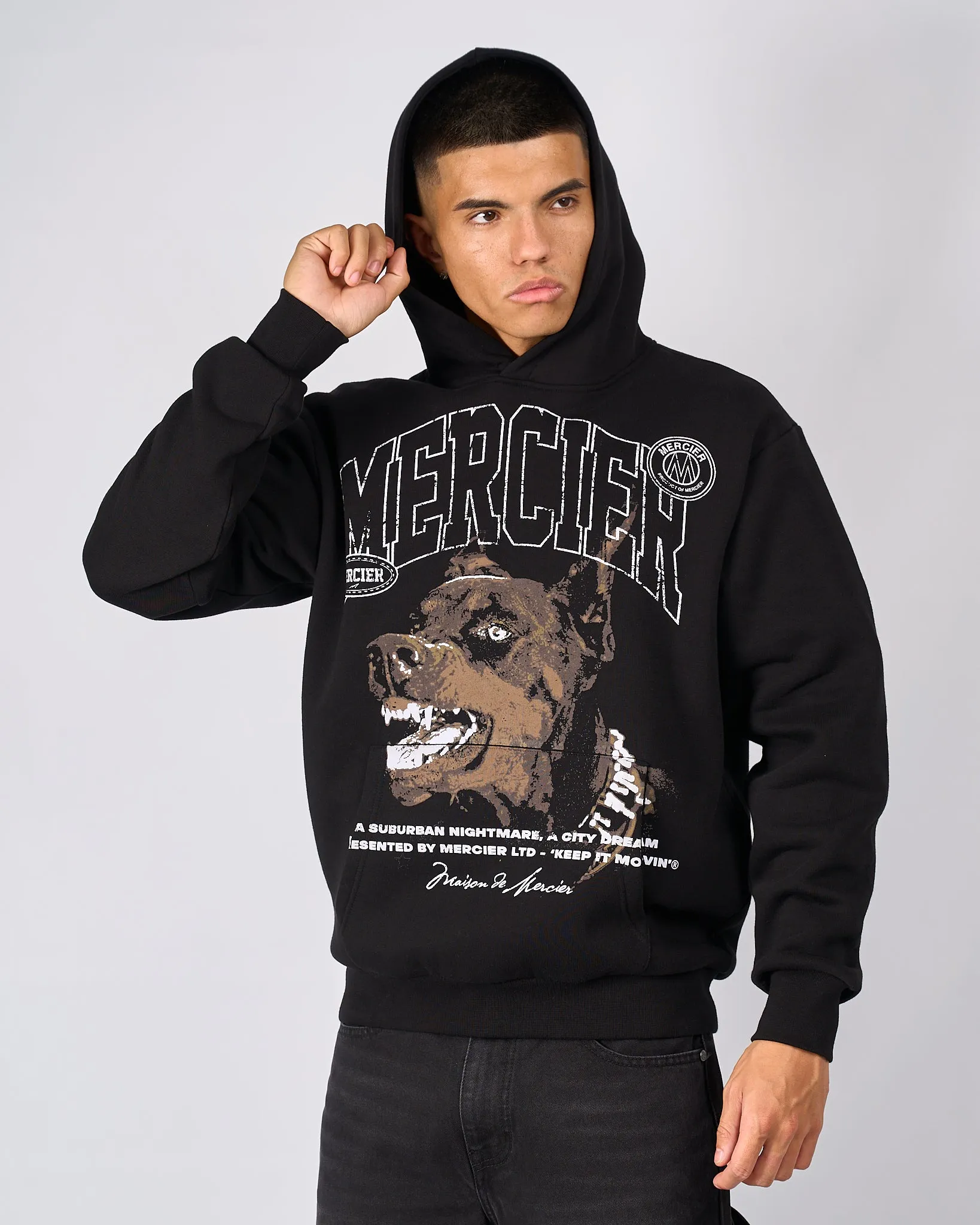 Black Defender Hoodie