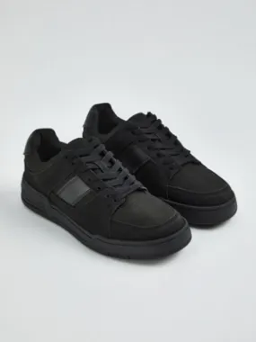 Black Panelled Chunky Skate Trainers | Men | George at ASDA