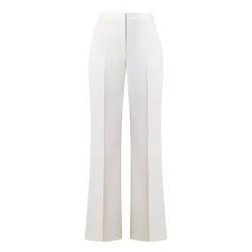 BOSS Talia Wide-Leg Trousers - Ivory