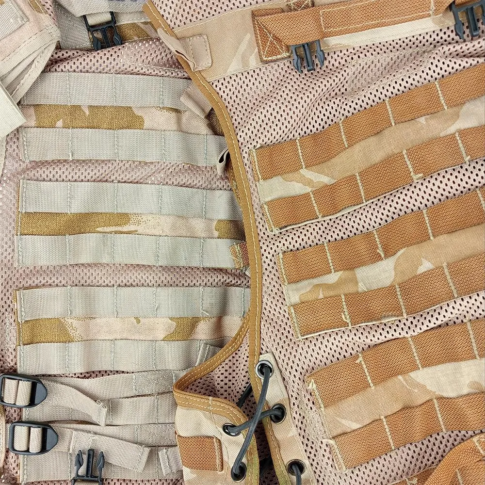 British Desert Assault Vest Set