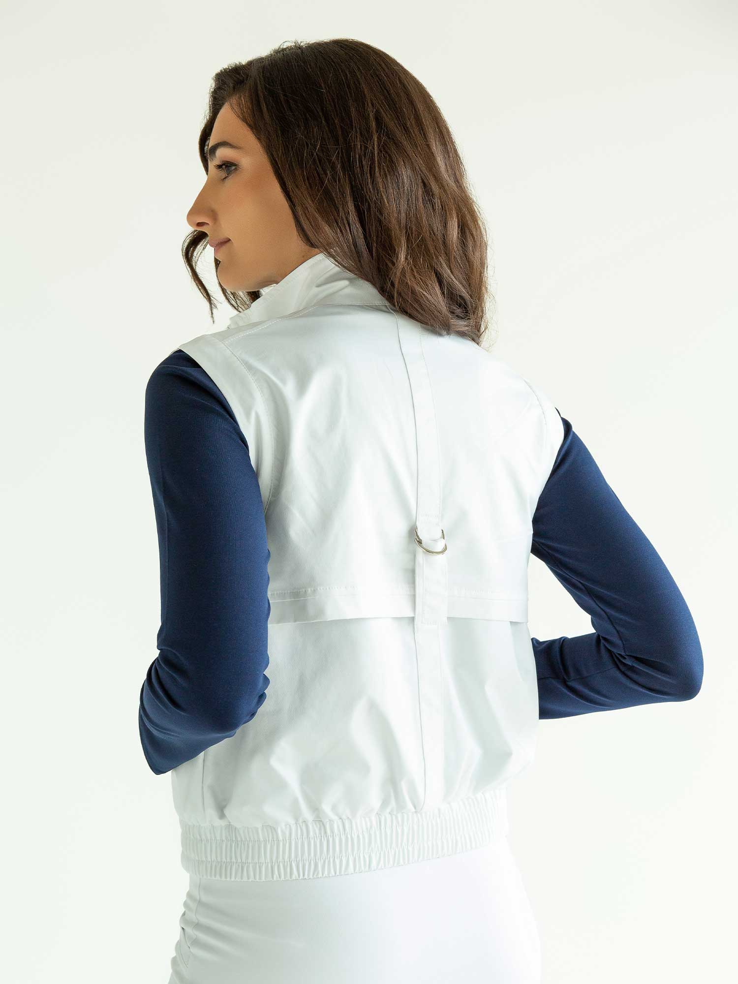 Celine Vest - White