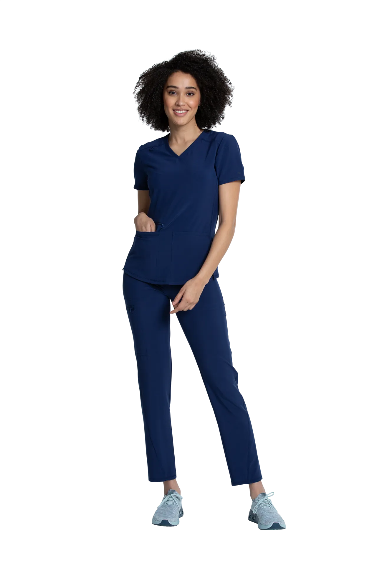 (CKA685) Allura Scrub Top