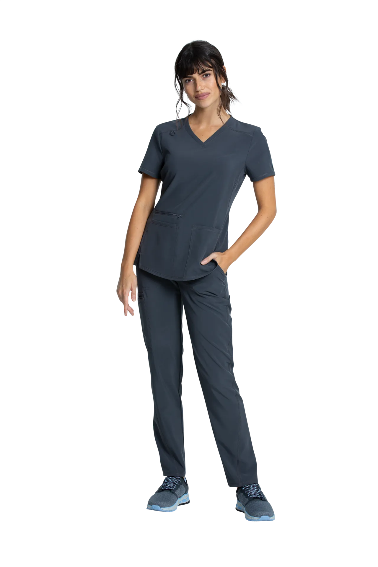 (CKA685) Allura Scrub Top