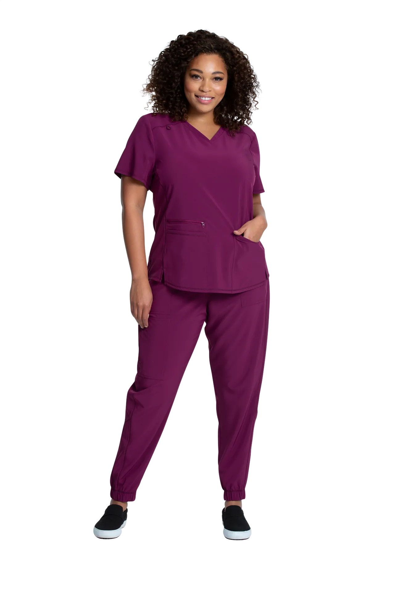 (CKA685) Allura Scrub Top