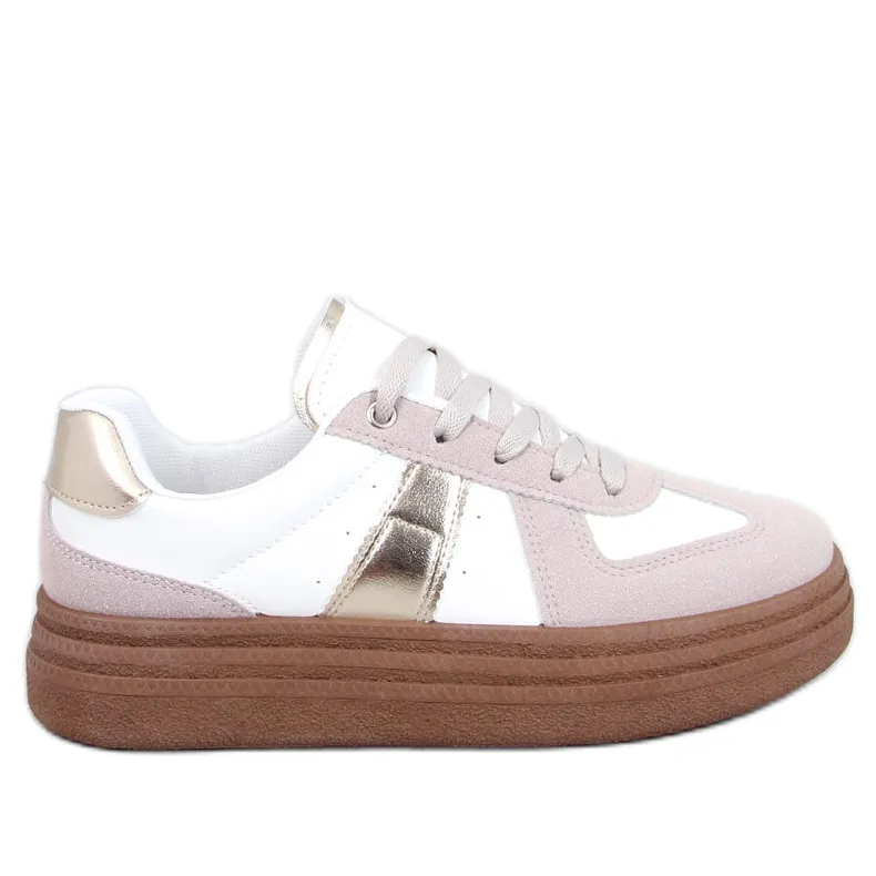 Critten Gold Women's Sneakers beige