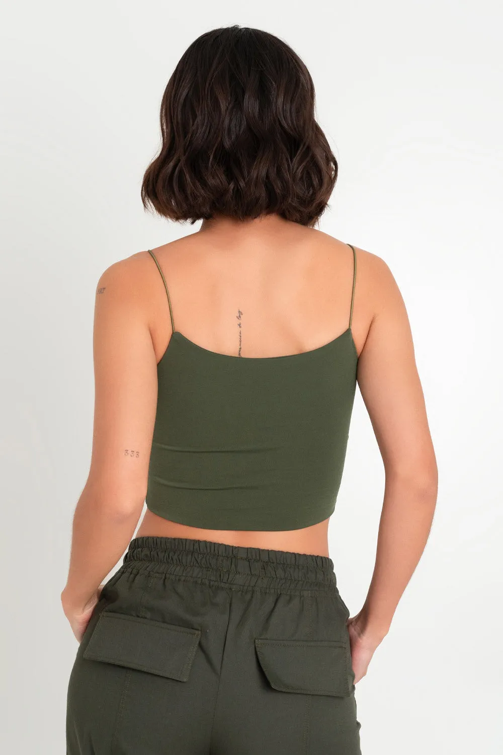 Crop top tirantes