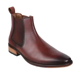 Davinchi Men Tan Formal Boots