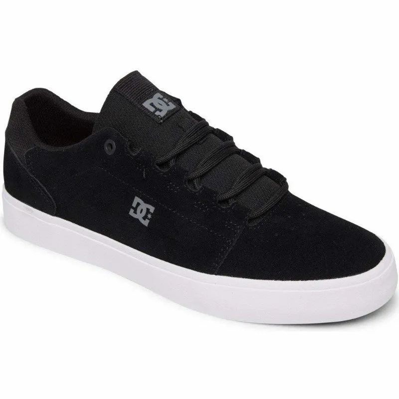 DC Shoes HYDE S - LEATHER SKATE SHOES FOR MEN BLACK