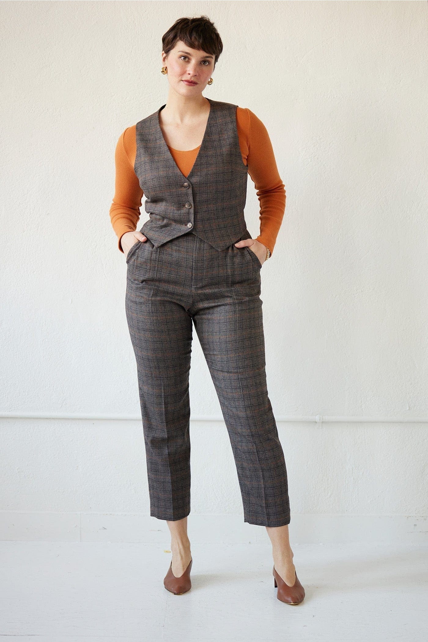 Diane Vest in Wool