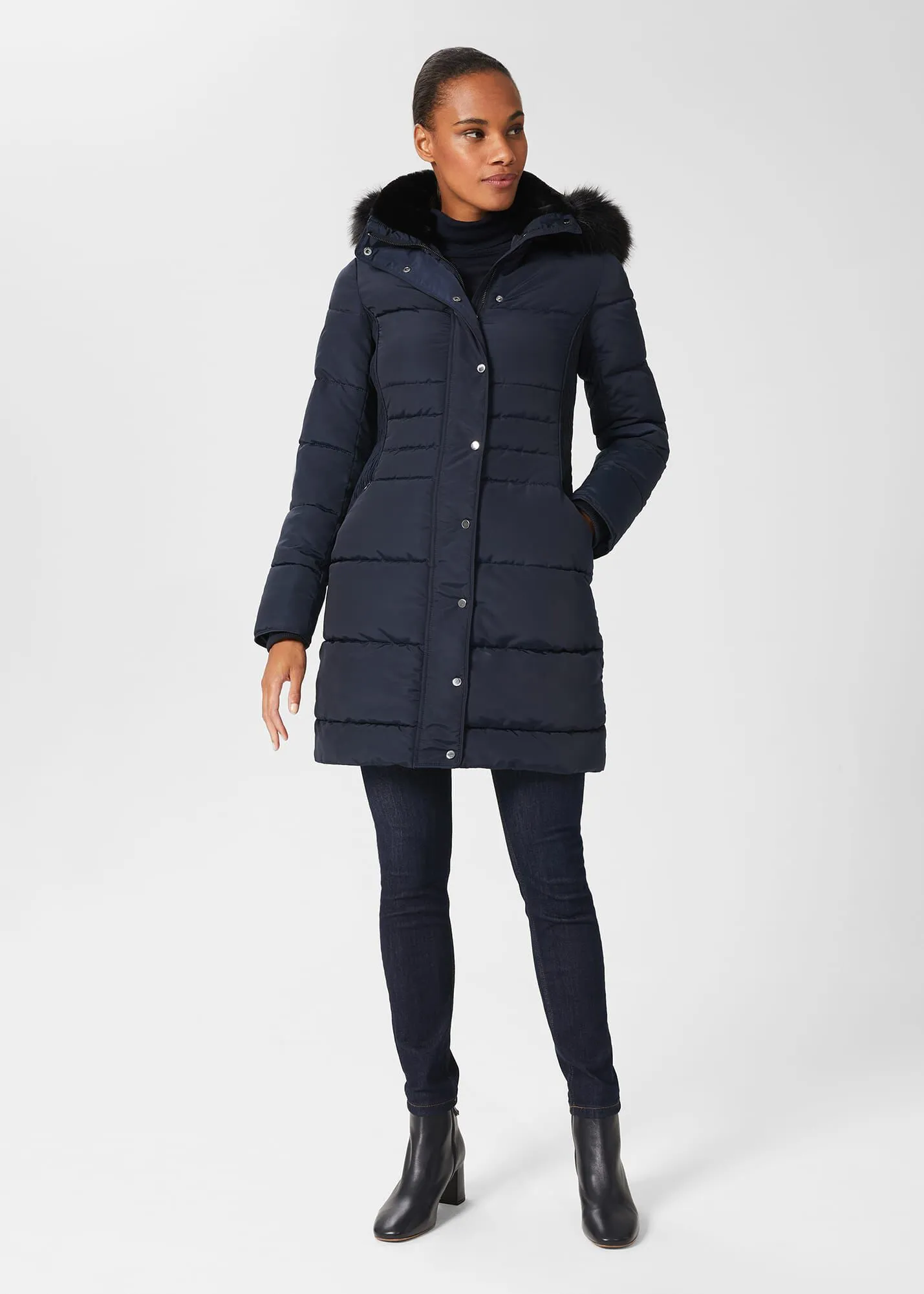 Dita Puffer Jacket With Hood 