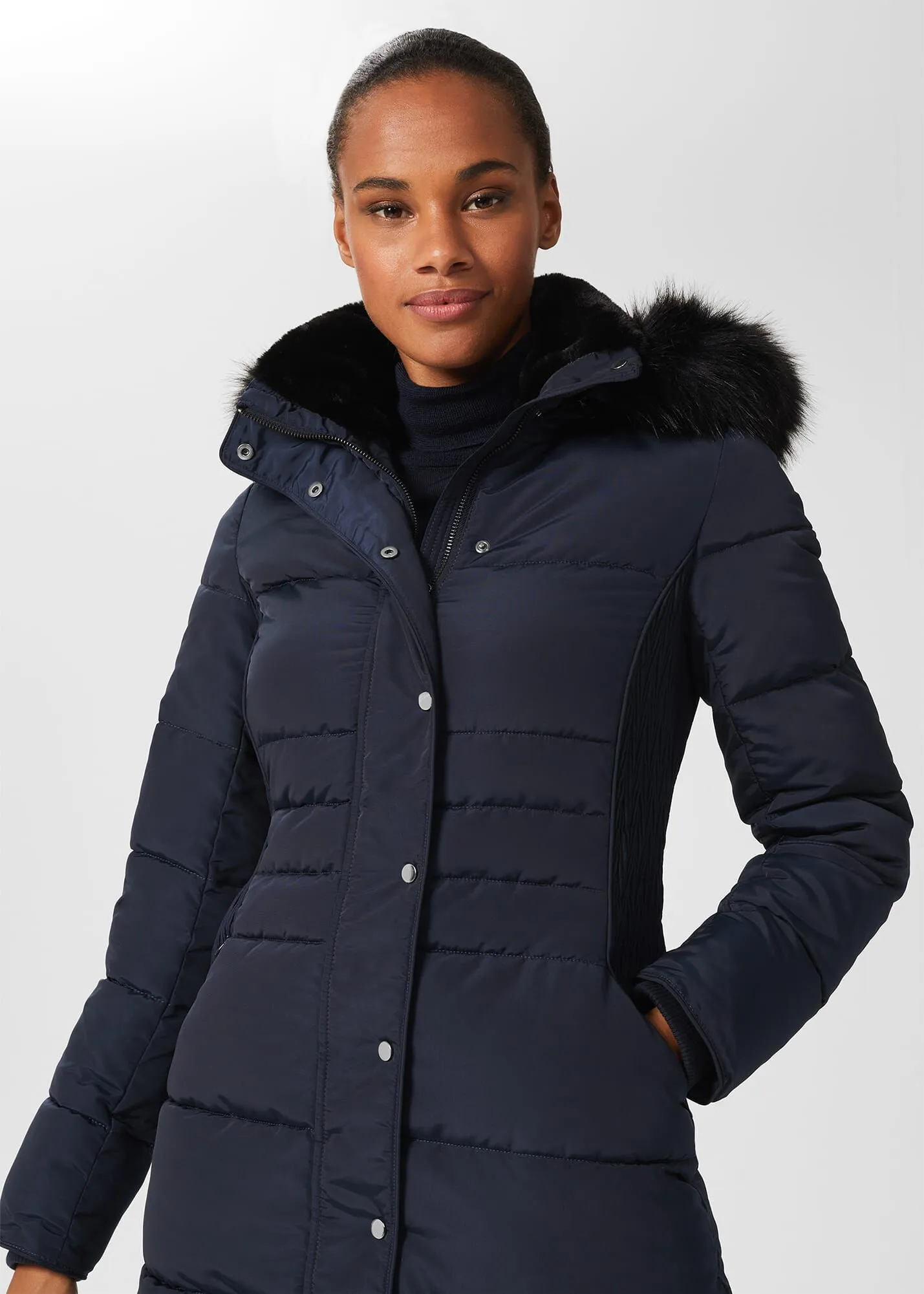 Dita Puffer Jacket With Hood 