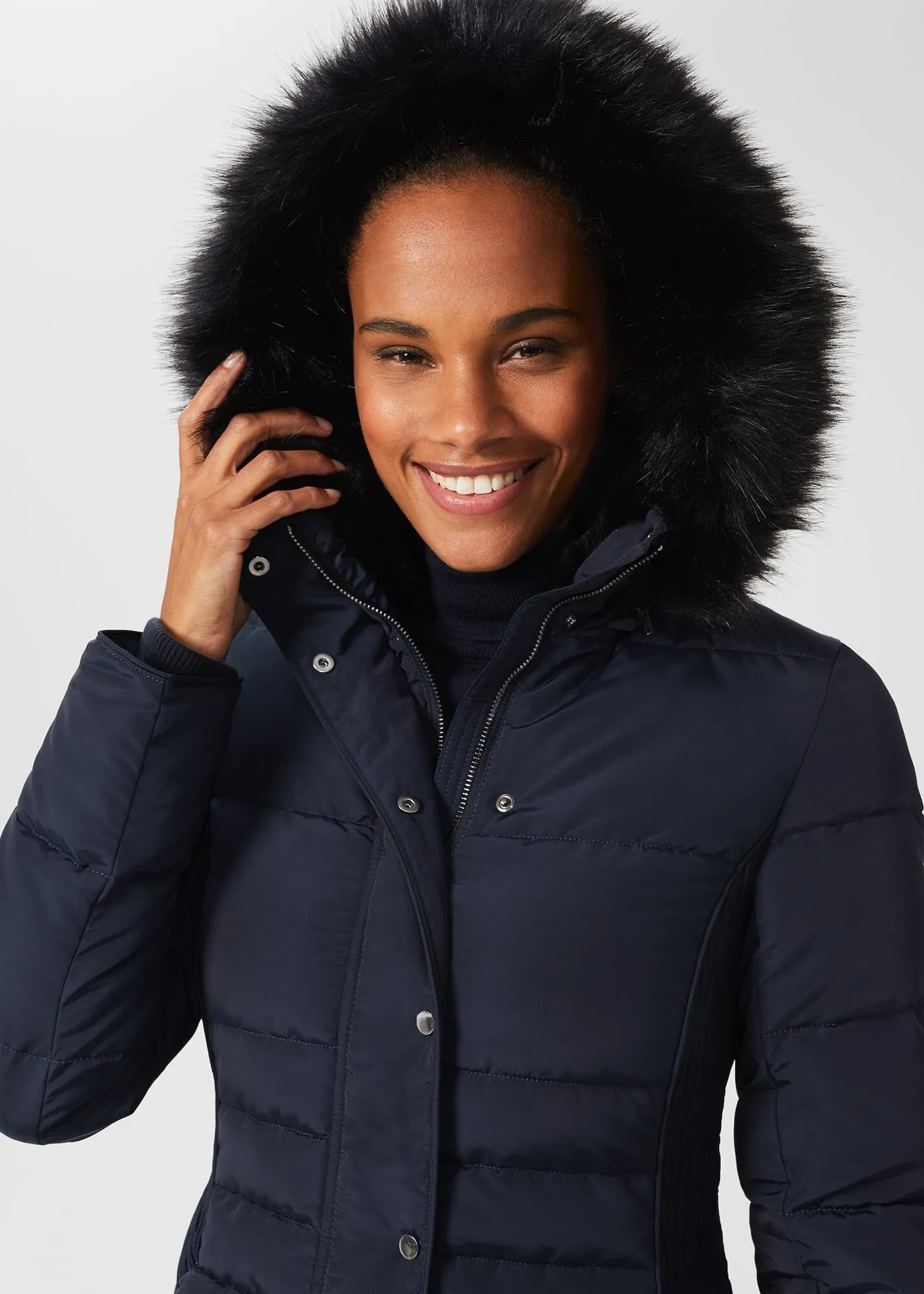 Dita Puffer Jacket With Hood 