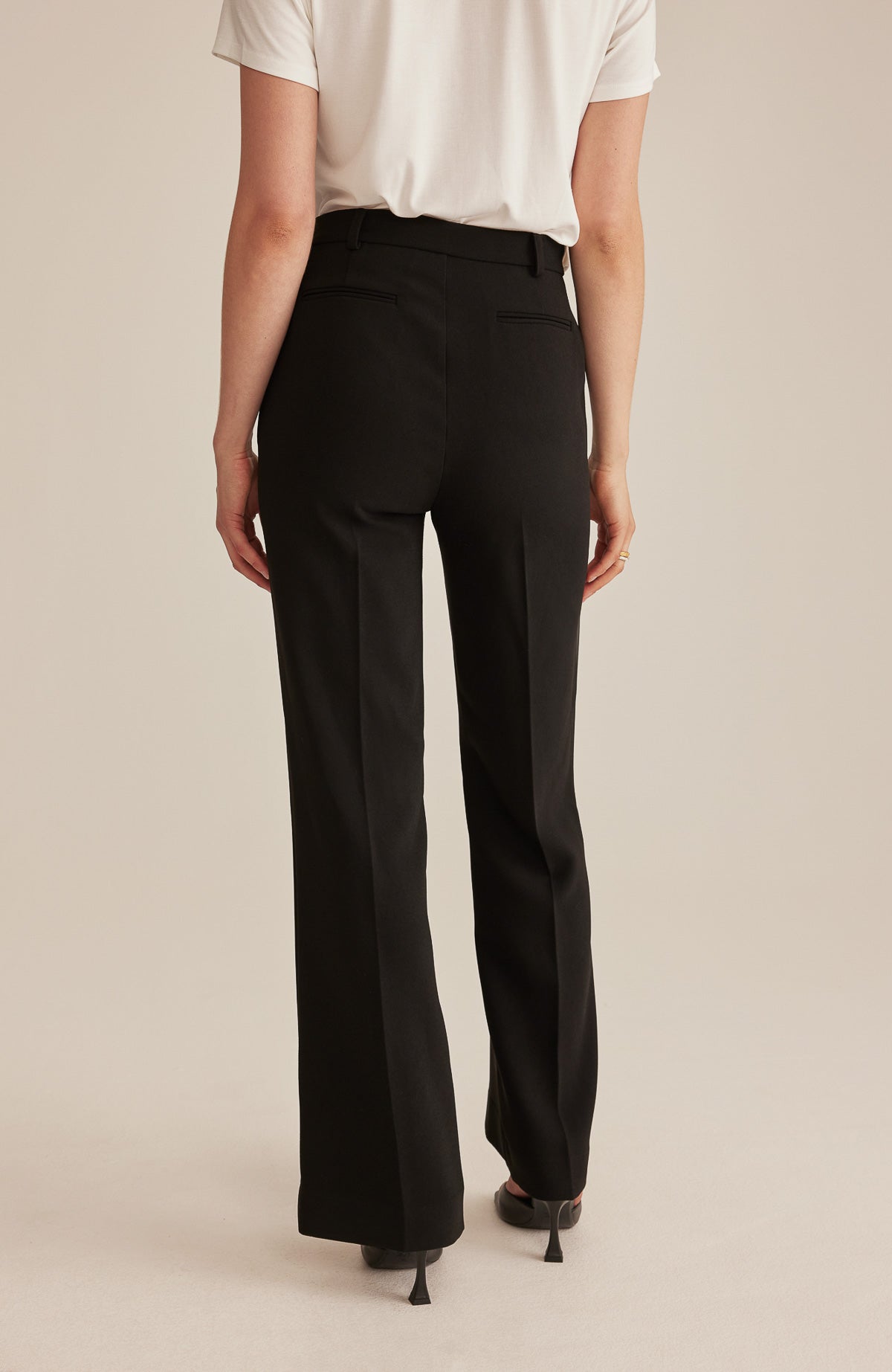 Elle Heavy Crêpe Trousers