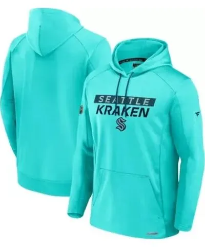 Fanatics Men's NHL Fanatics Seattle Kraken Authentic Pro Rink Fleece Pullover Hoodie