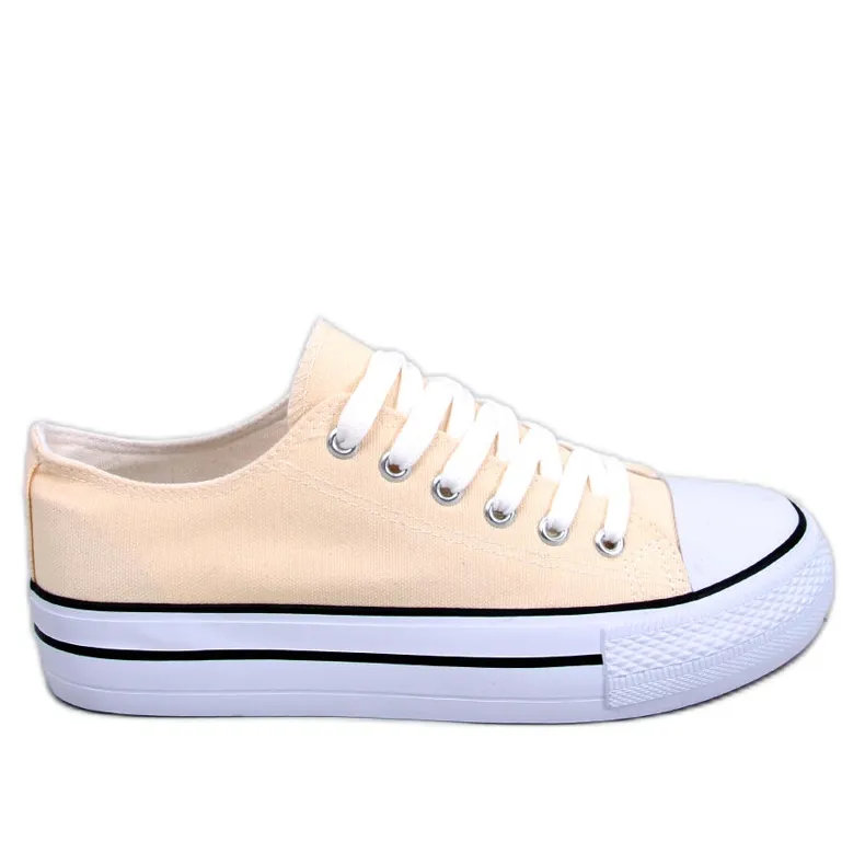 Fargis Beige women's classic sneakers