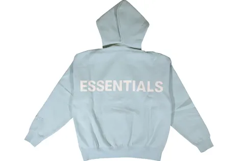 Fear of God Essentials 3M Logo Pullover Hoodie Blue