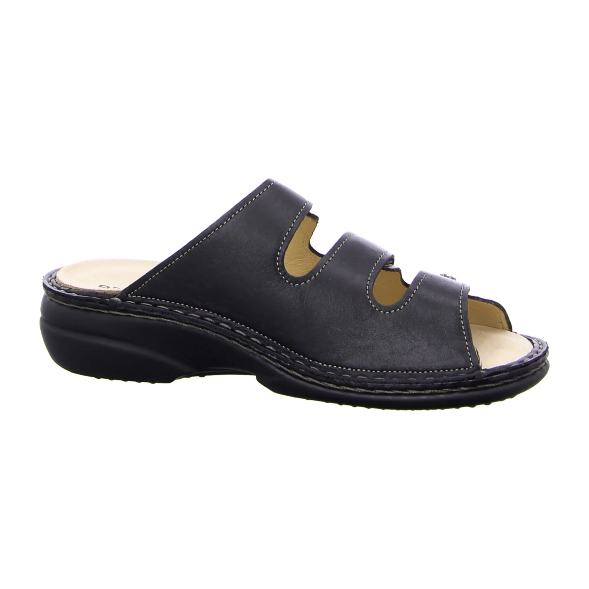 Finn Comfort Menorca-S Black Sandals for Women - Stylish & Durable