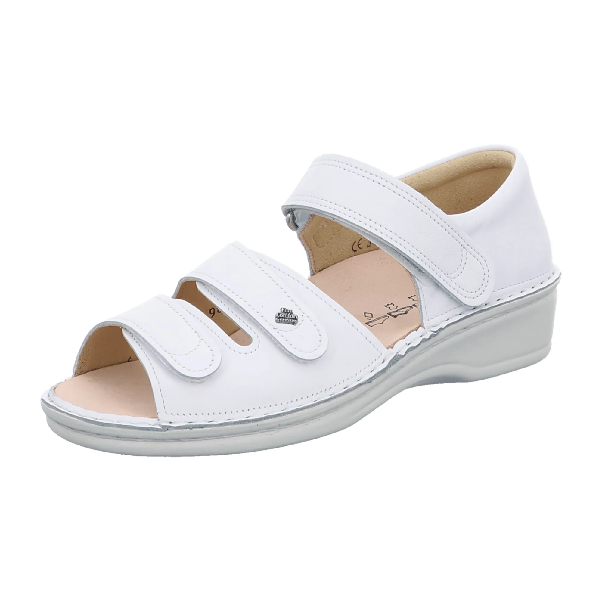 Finn Comfort Usedom White Sandals for Women - Stylish & Durable