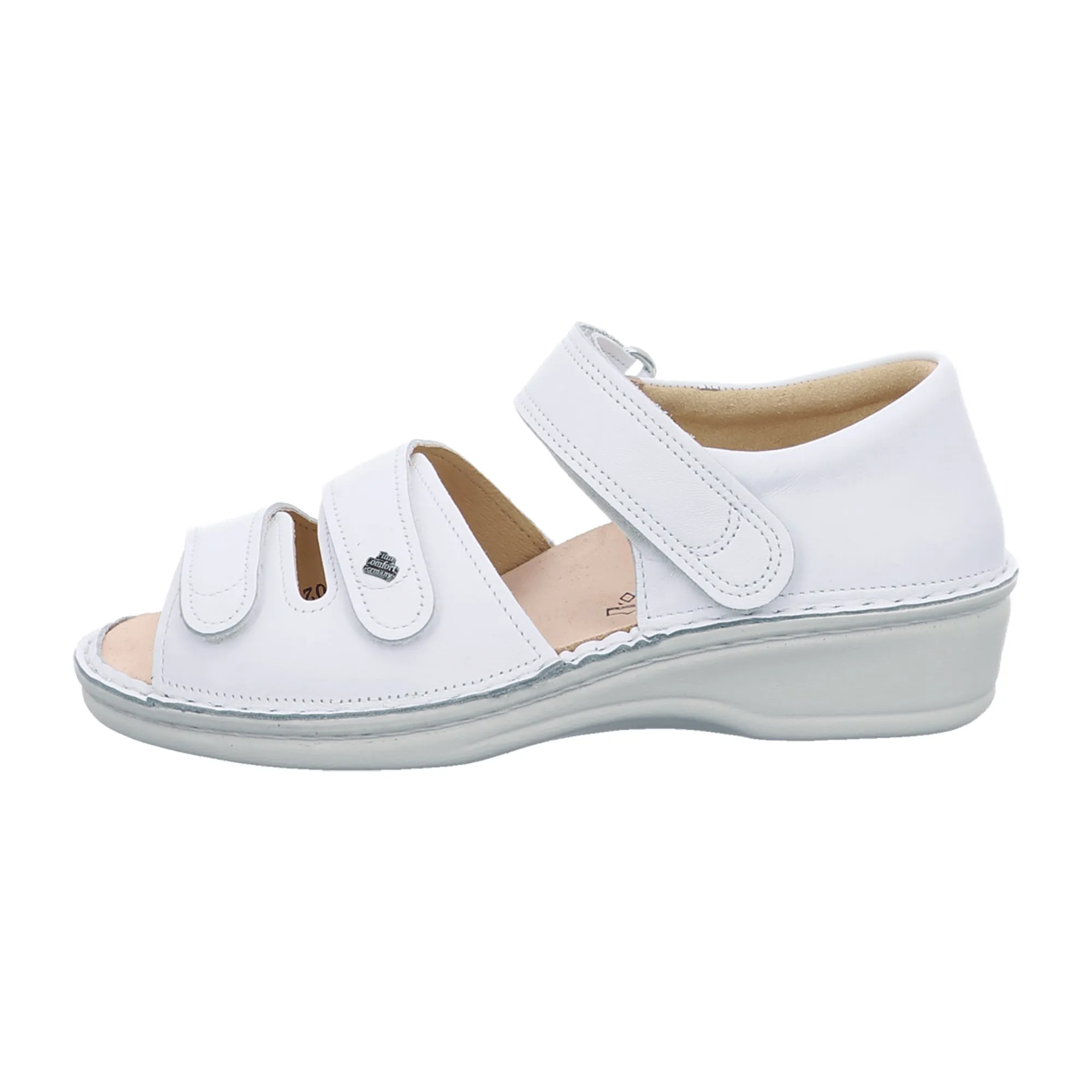 Finn Comfort Usedom White Sandals for Women - Stylish & Durable