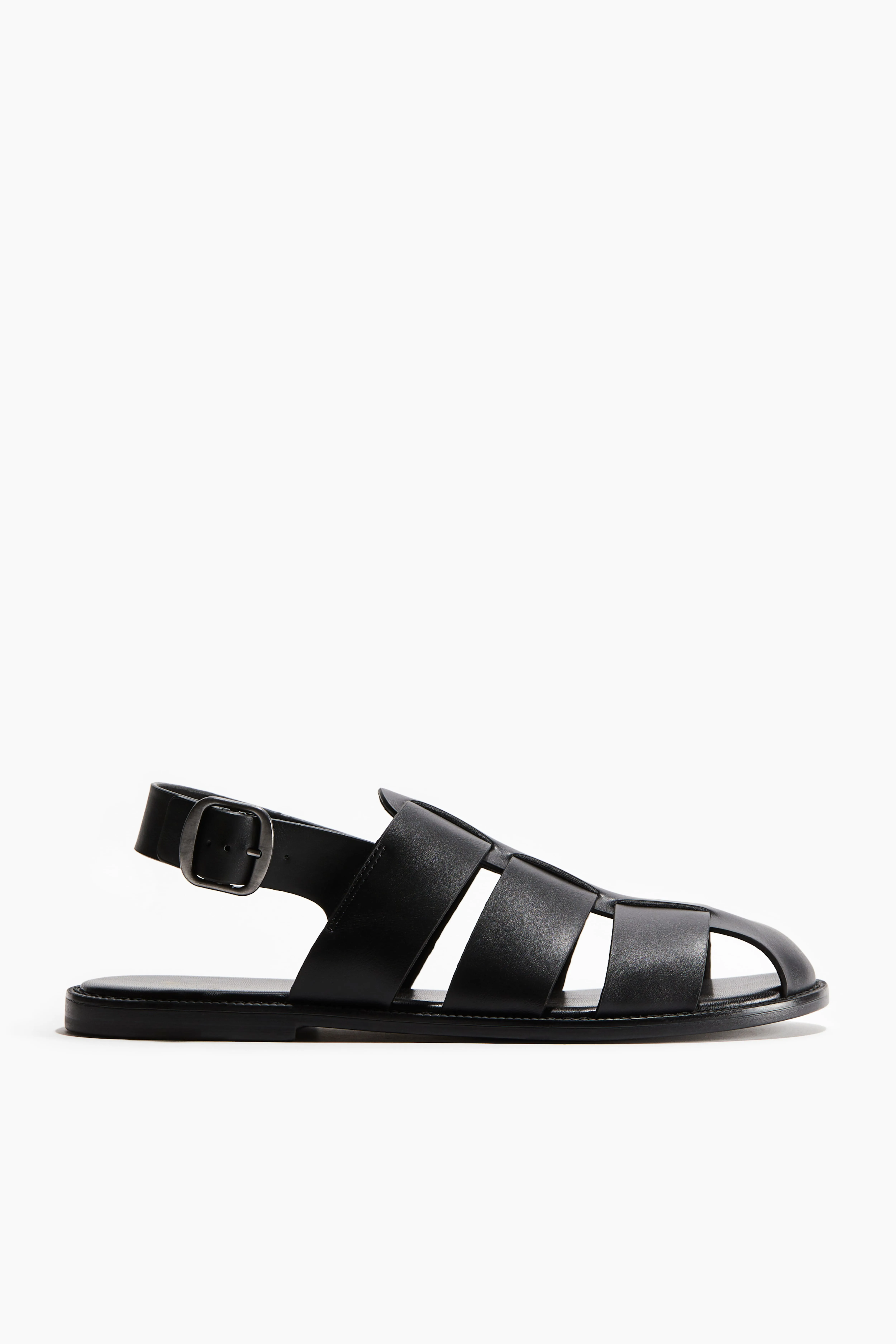 Fisherman sandals - No heel - Black - Men | H&M GB