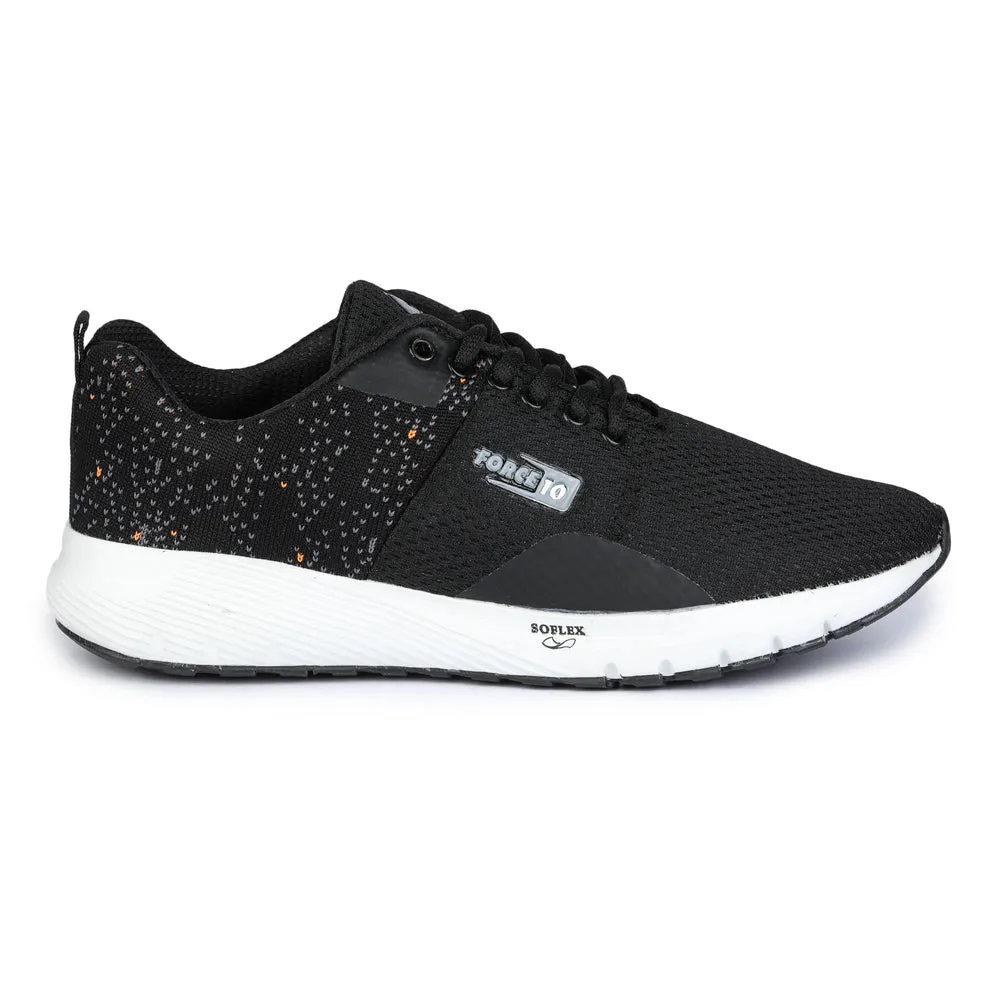 Force 10 By Liberty Men Black Running Shoes