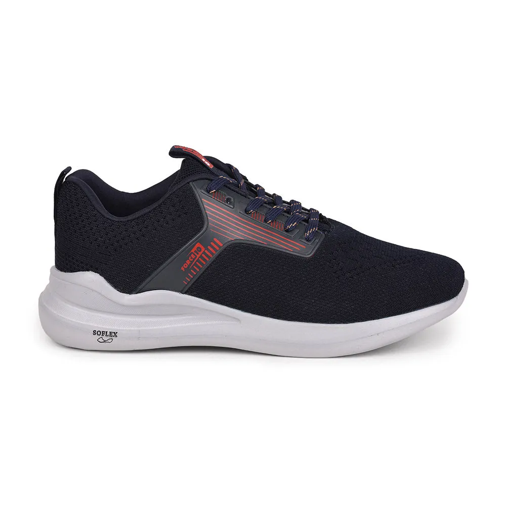 Force 10 By Liberty Men Sports Navy Blue Running Shoes