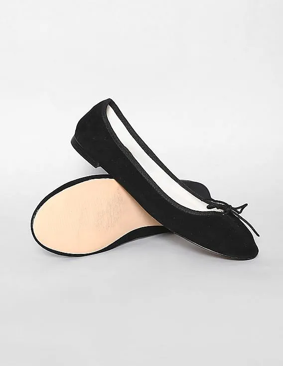 GAP Women Black Cinch Ballet Flats