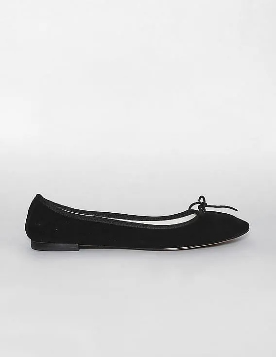 GAP Women Black Cinch Ballet Flats