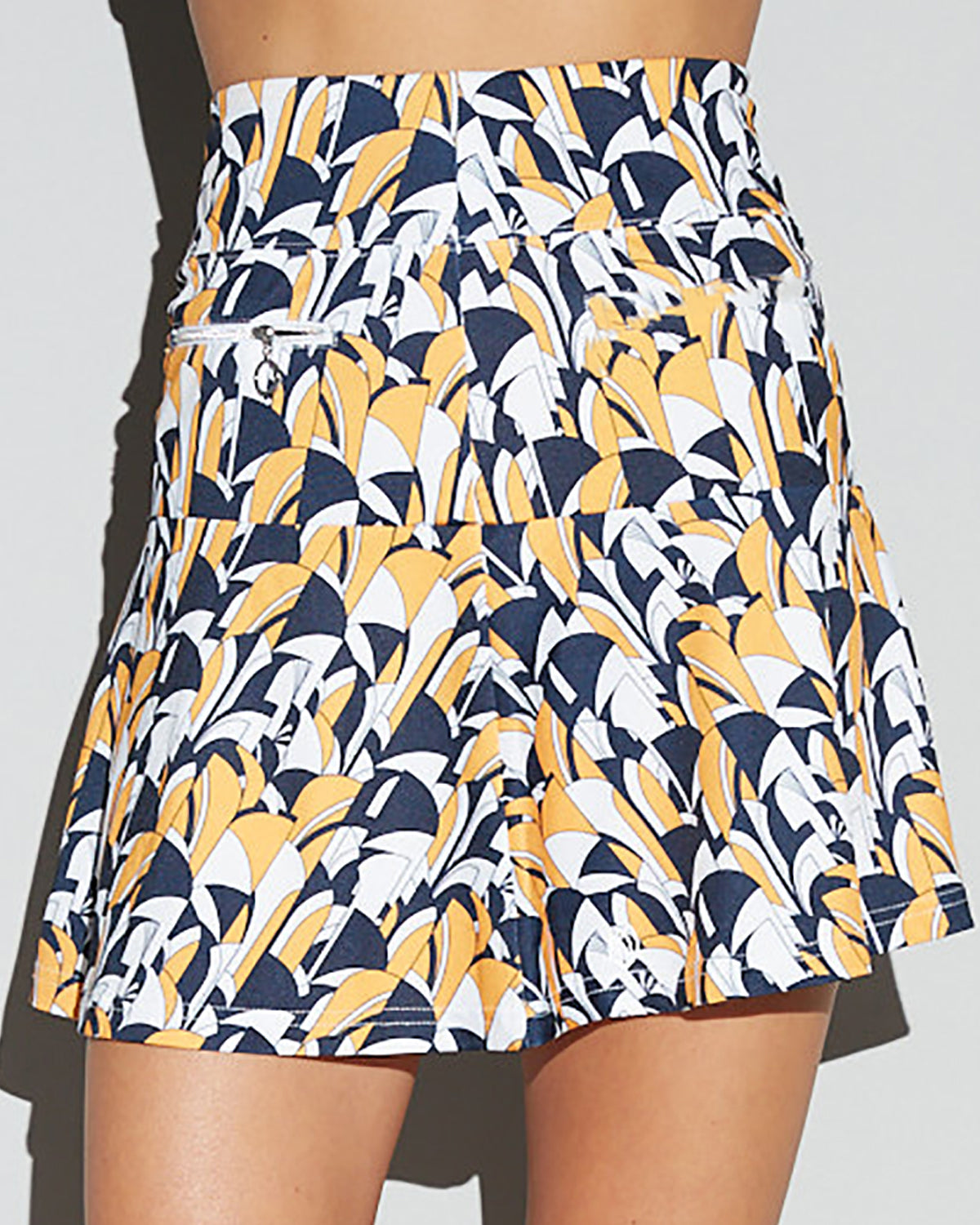 GGBlue Swing Skort- Art Deco