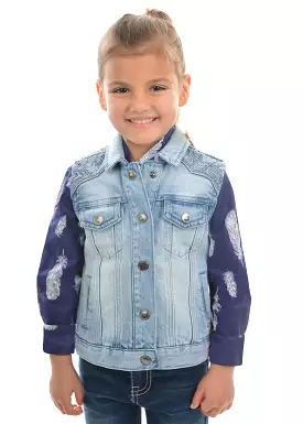 Girl's Pure Western Valerie Denim Vest