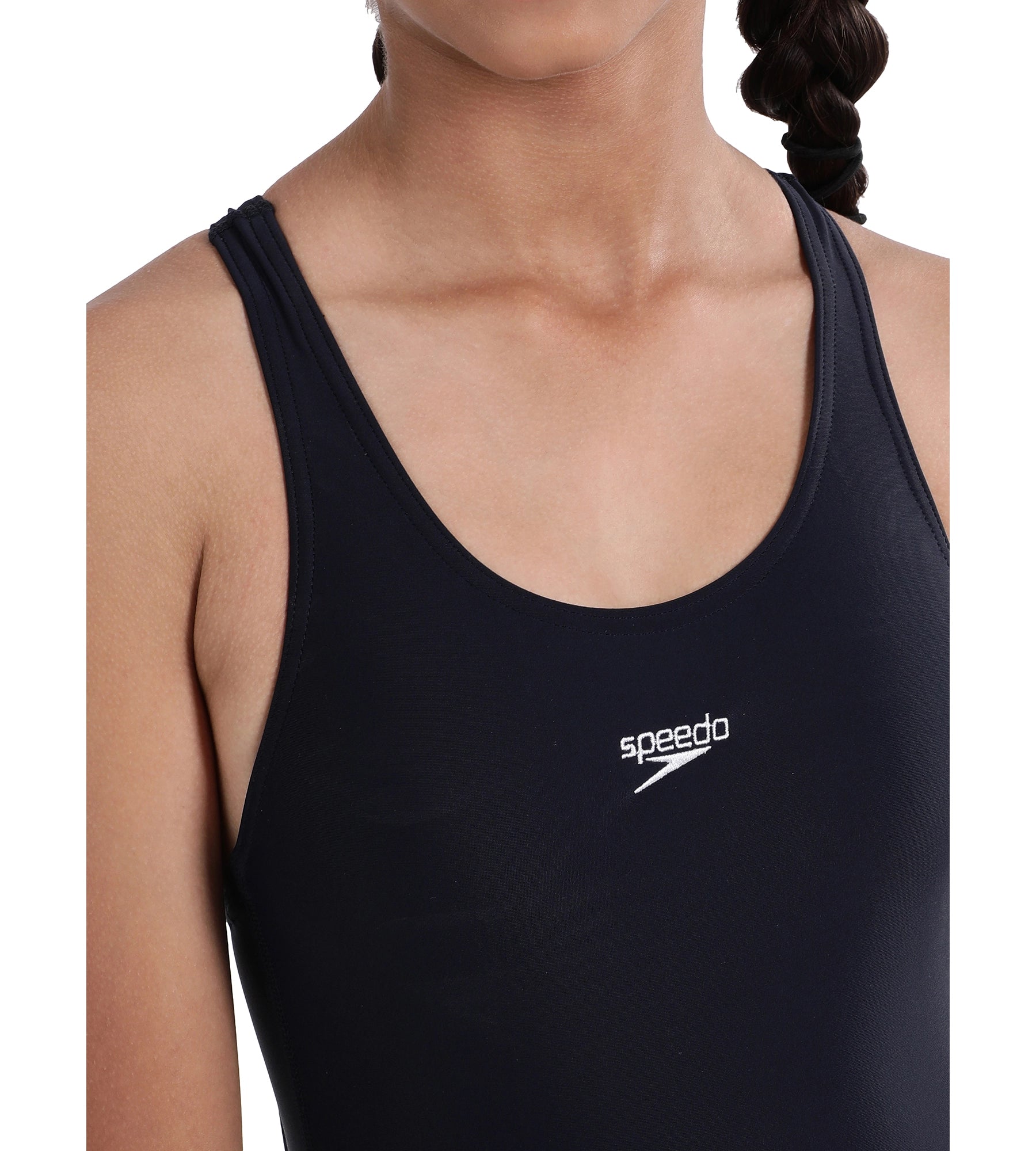 Girl's Splashback Swimwear - Navy