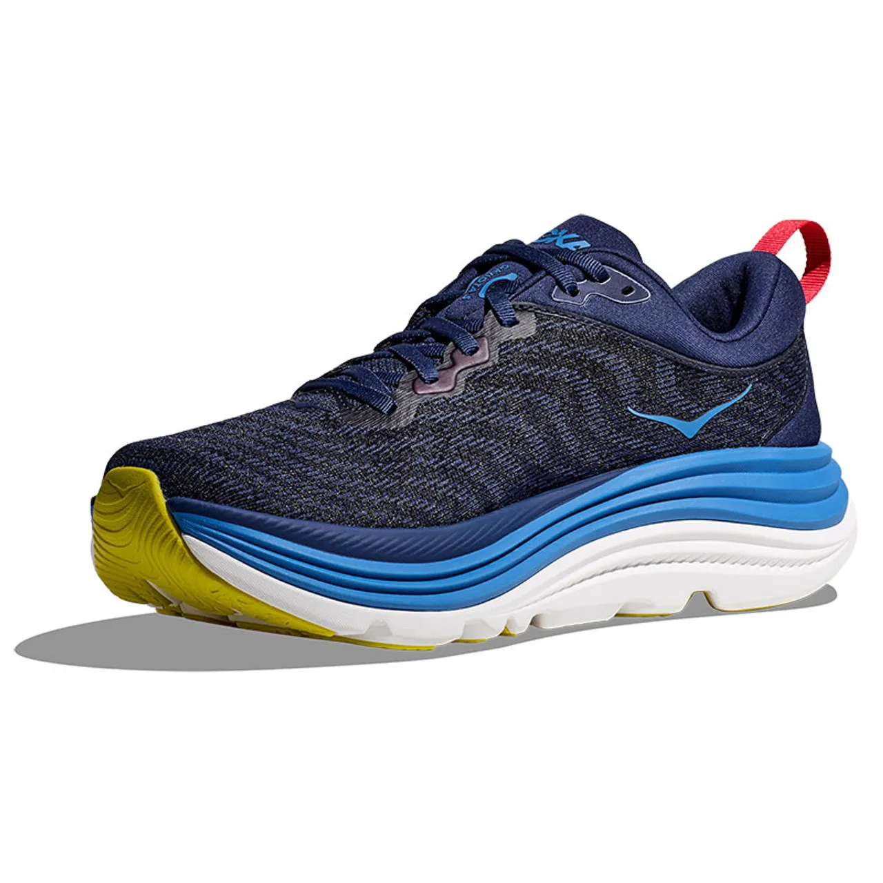 Hoka 1127929 Men's GAVIOTA 5 Road Running Shoes Bellwether Blue Evening Sky