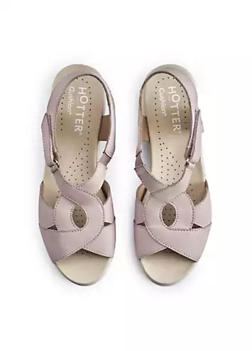 Hotter Isabelle Light Milk Women’s Sandals | Grattan