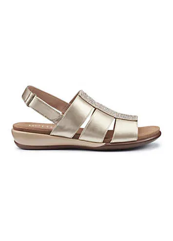 Hotter Madrid Gold Women’s Sandals | Grattan