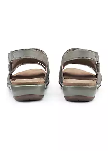 Hotter Madrid Khaki Women’s Sandals | Grattan