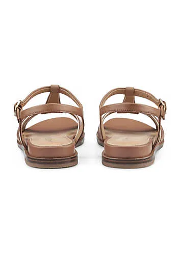 Hotter Pienza Rich Tan Women’s Sandals | Grattan